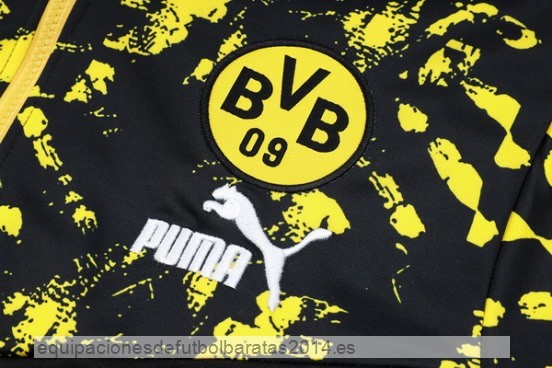 Nuevo Chaqueta Con Capucha Borussia Dortmund 23/24 Negro Amarillo Baratas